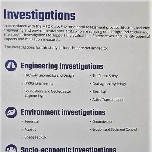 25. INVESTIGATIONS