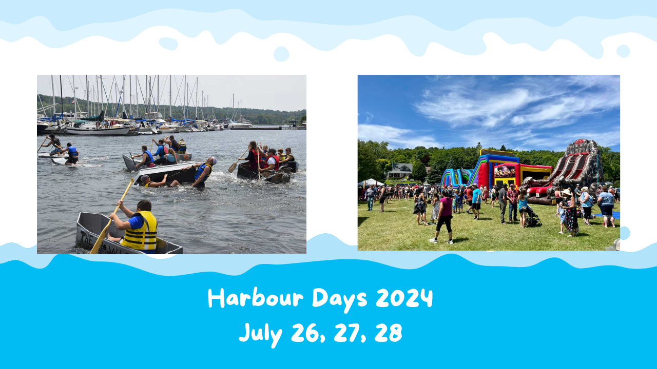 Gore Bay Harbour Days coming together Around and About